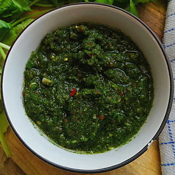 Afghansk grøn chatni