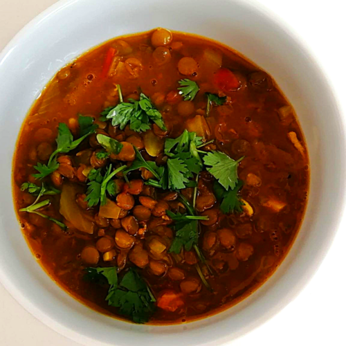 Afghansk linsesuppe